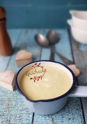 Une photo de Veloute pomme de terre courgettes