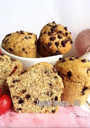 Foto resep Choco banana muffin