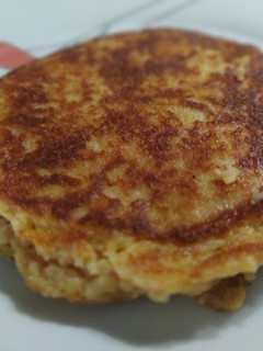 Una foto de Hamburguesa de bacon y queso