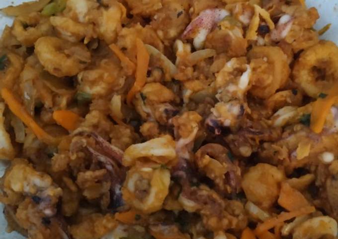 Resep Cumi Goreng Tepung Saus Mentega Anti Gagal