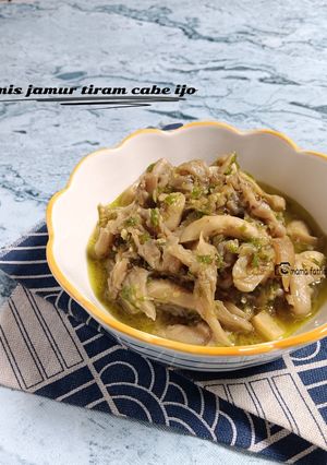 Foto resep Tumis jamur tiram cabe ijo