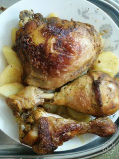 صورة لوصفة فخاد أو فروج بالكيس الحراري