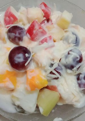 Foto resep Salad buah mayo special aneka rasa