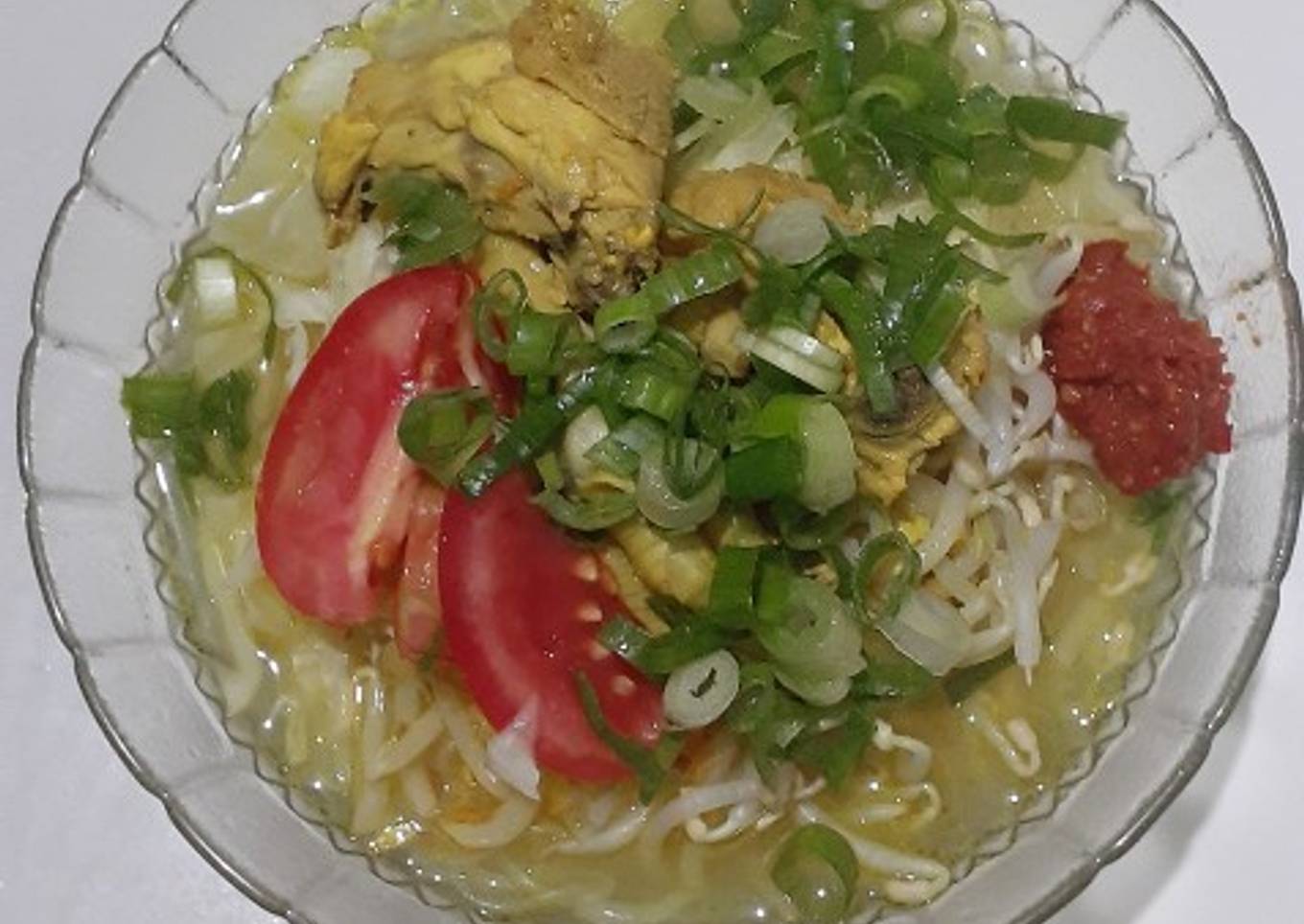 Soto ayam alakadarnya
