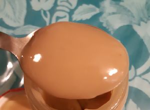 Una foto de Dulce de leche de almendras