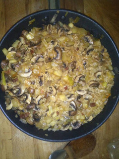 Una foto de Arroz con verduras