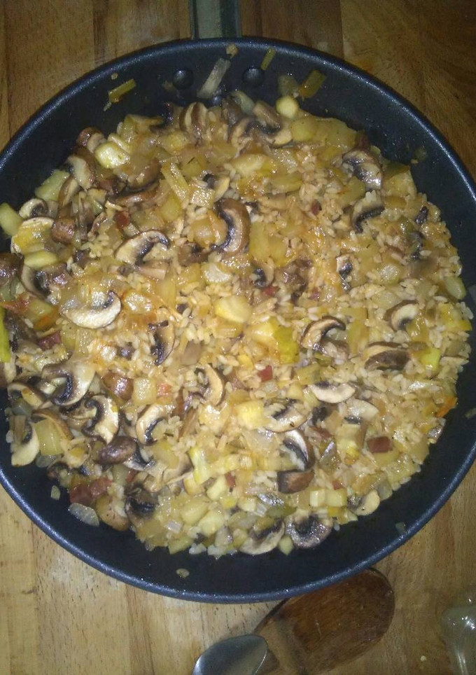 Una foto de Arroz con verduras