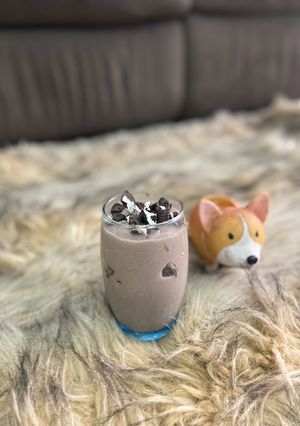 Hình của món Sinh tố chuối với cookie đá xay.