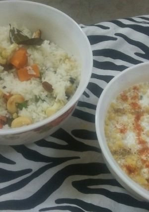 A picture of Shahi Pulao.