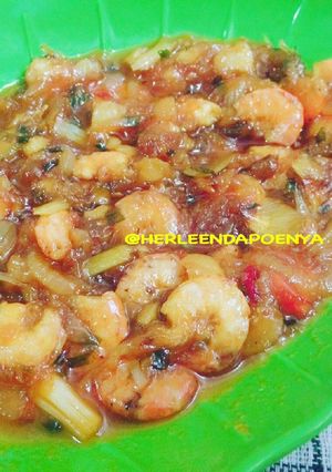Foto resep Udang Goreng Mentega Pedas Manis