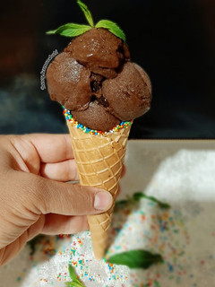 عکسی از دستور بستنی موزی شکلاتی (رژیمی)