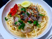 Gambar mie kocok kaki sapi bandung