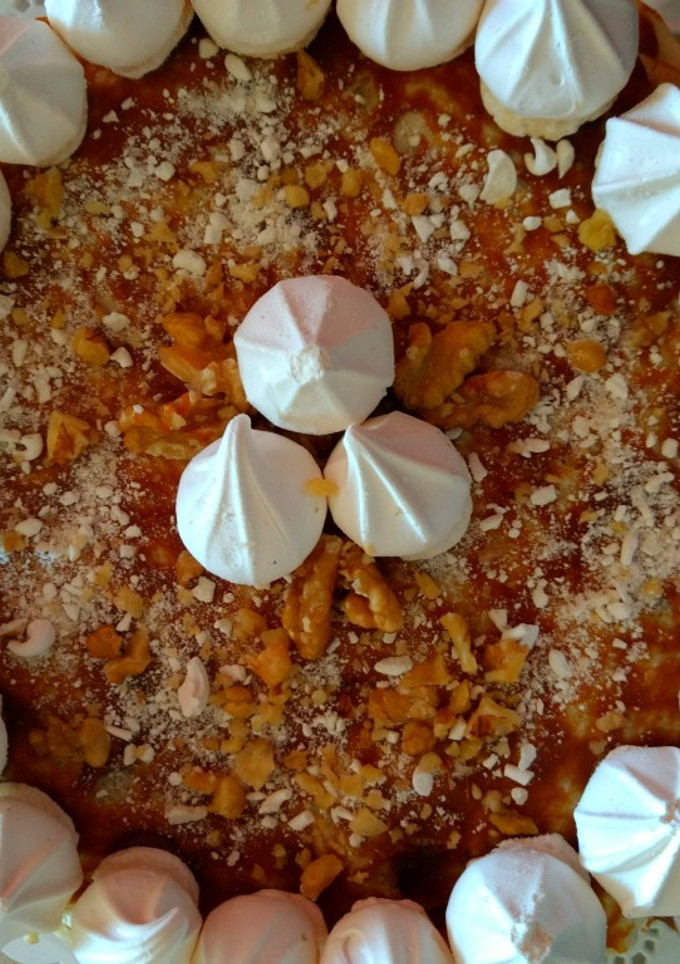 Una foto de Torta Rogel, exprés y con nueces