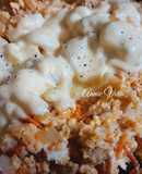 Trứng bác cà chua phomai