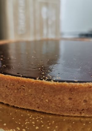 Une photo de Tarte chocolat façon Frédéric Anton