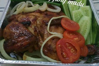 Cara Gampang Menyiapkan Ayam panggang madu spicy ala Fey😁 Enak Terbaru