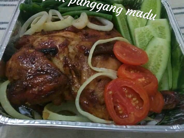 Cara Gampang Menyiapkan Ayam panggang madu spicy ala Fey😁 Enak Terbaru