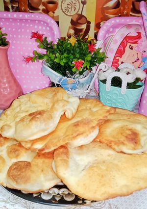 صورة لوصفة العيش المقلي في الزيت