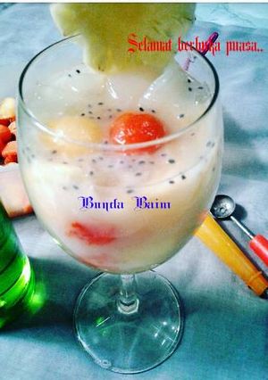 Foto resep Es buah nata decoco