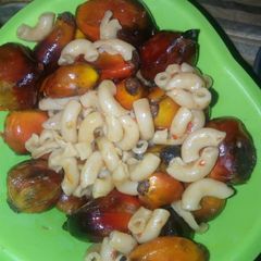 A picture of Macaroni da kwakwa.