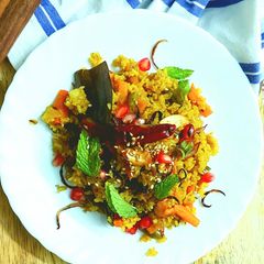 A picture of Brown Rice Vegetable Pulao.