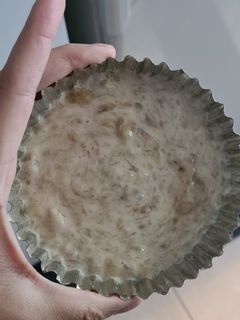 Una foto de Tarteletas de bananas maduras sin horno saludables 💚
