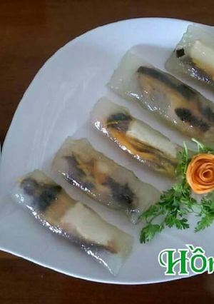 Hình của món Bánh Bột Lọc Chay.
