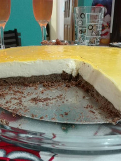 Una foto de Cheesecake de limón