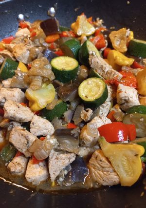 A picture of One Pot Cajun Chicken.