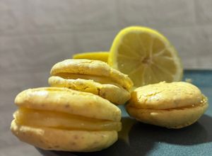 Una foto de Macarons de Lemon Curd 🍋