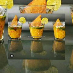 A picture of Dal pakwan shots.