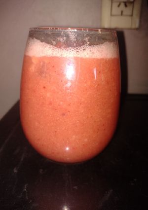 Una foto de Licuado de ciruela