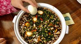 Hình ảnh món Trứng gà ngâm tương kiểu Hàn