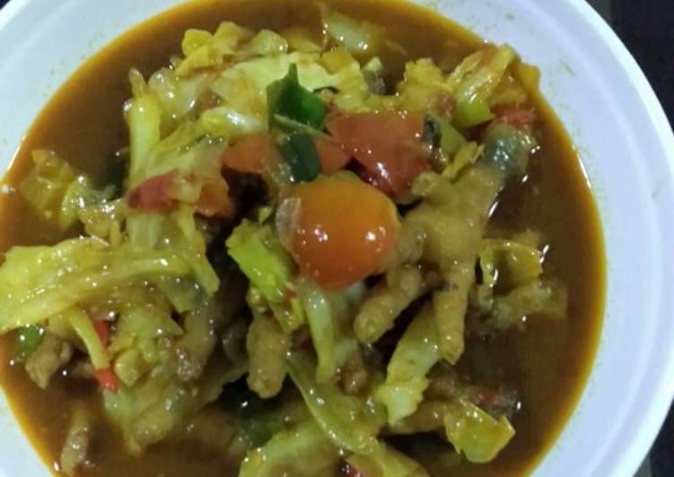 Tongseng ceker ayam g pake santan