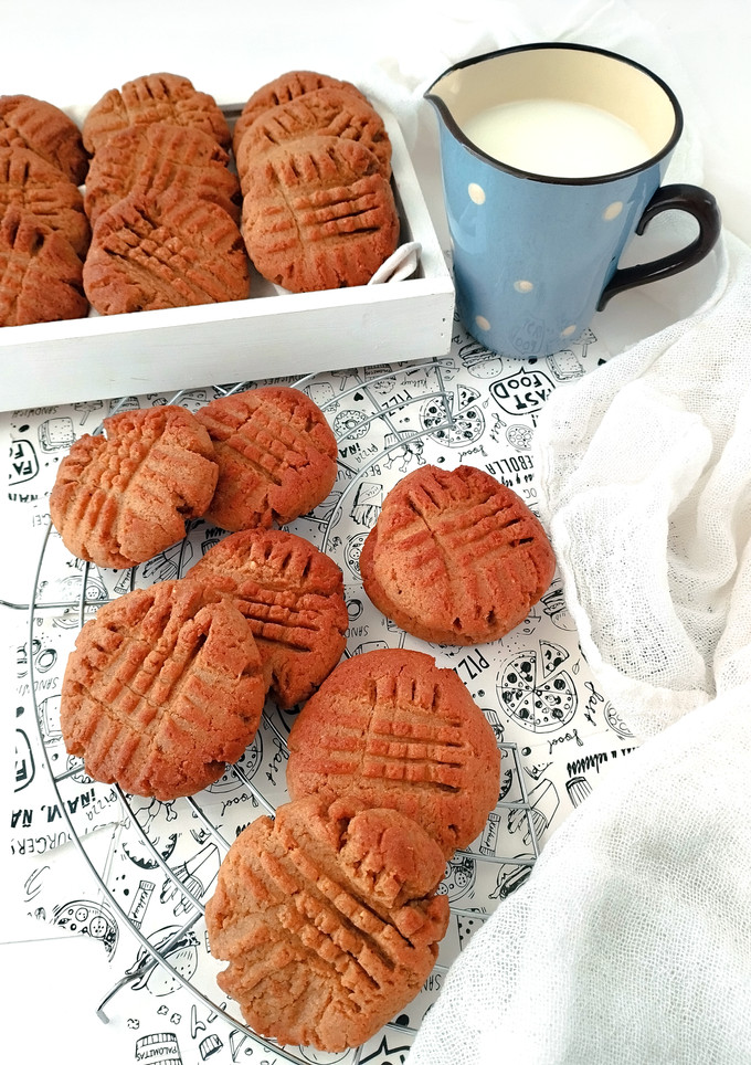Una foto de Galletas de mantequilla de cacahuete