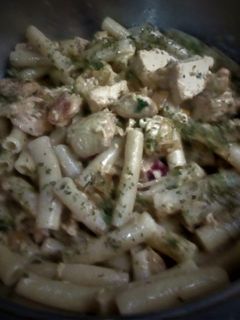 Una foto de Macarrones Mexicanos