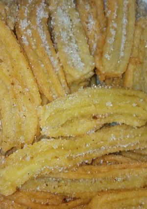 Una foto de Churros caseros