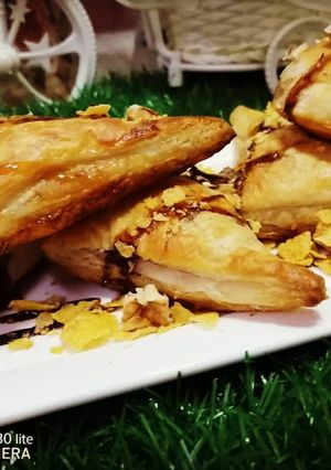 صورة لوصفة بف باستري بالجبن وكورن فليكس