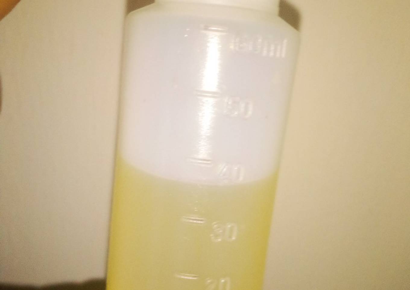 Home made Coconut oil using remains of coconut juice extract