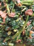 แกงคั่วผักบุ้งหมูสับ