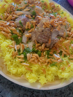 صورة لوصفة منسف باللحمه