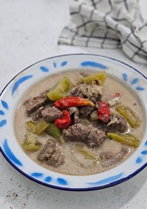 Foto resep Asem-asem Daging Kuah Santan