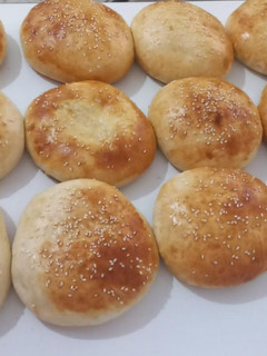 Una foto de Pan de hamburguesa casero