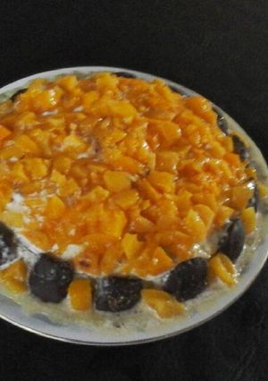 Una foto de Tortita de durazno