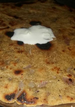 A picture of Chapati of pearl millet.