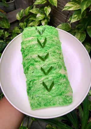 Foto resep Roti Kukus Pandan Pontianak 🍞☘️