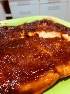 Una foto de Budín de pan con caramelo