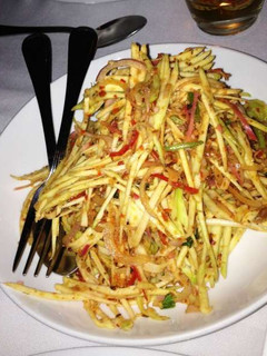 A picture of Malaysian Kerabu Mangga (Manggo Salad).