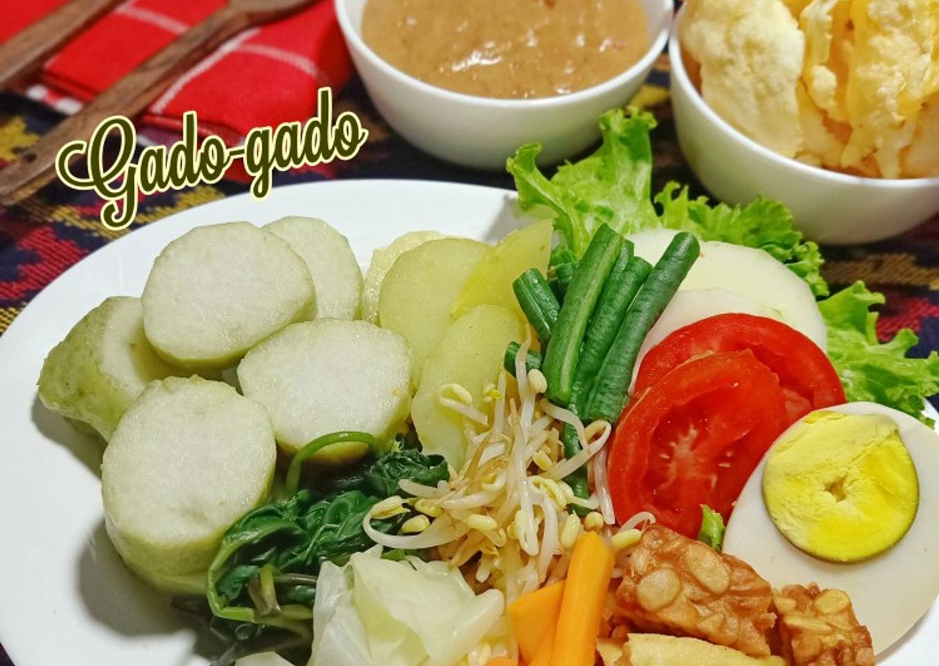 724. Gado-gado Pelangi