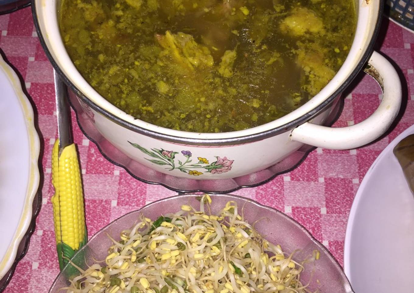 Soto bening daging sapi balungan kambing (rasa seperti tengkleng solo)